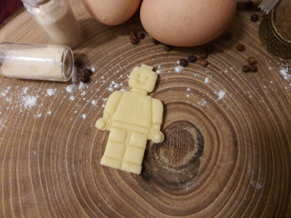Niedlicher Keksausstecher im Lego-Stil aus PLA